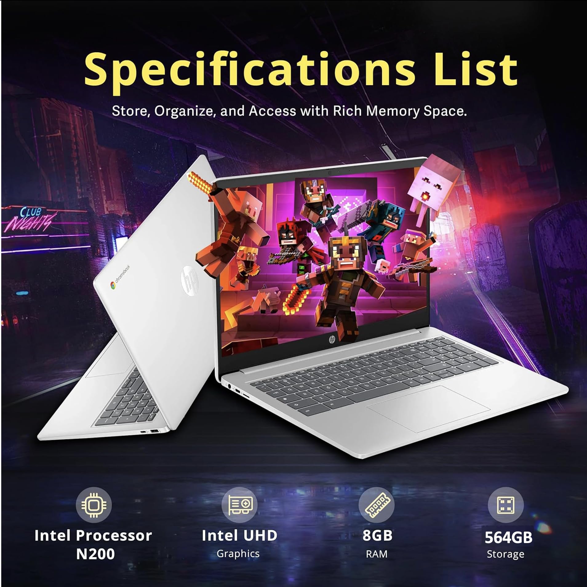 Amazon.com: HP Chromebook 2025 Premium Laptop Student Business
