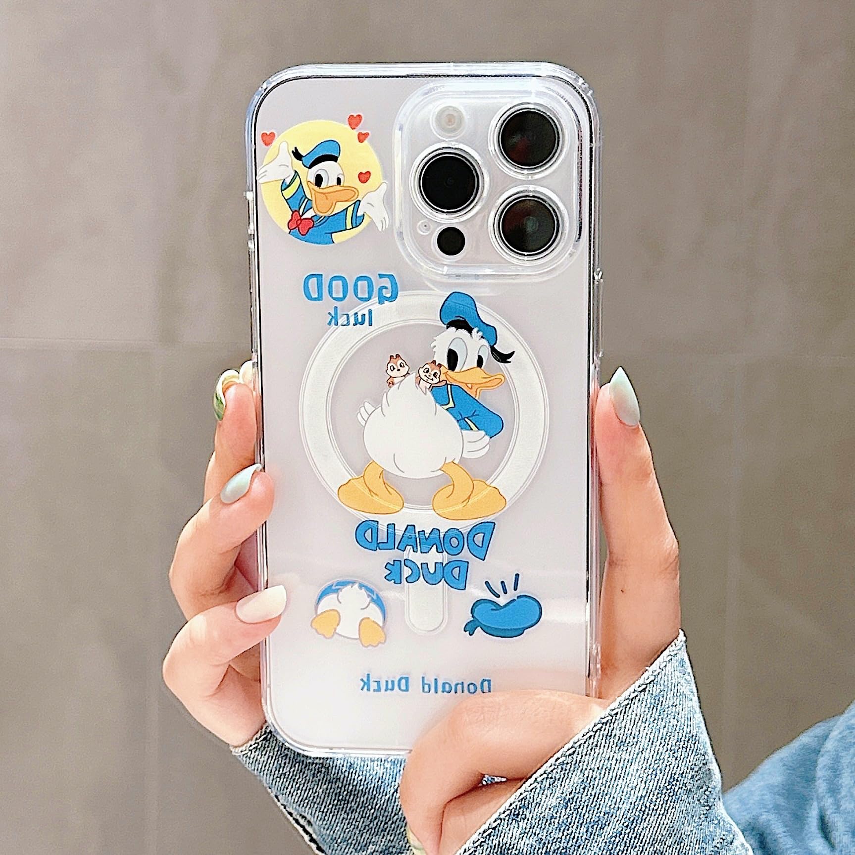 Amazon.co.jp: GREDINO iPhone15 Pro Max 用 ケース ドナルドダック