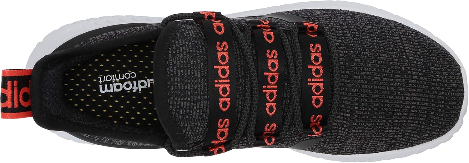 adidas Men's Kaptir Sneaker 11 Black/Black/Solar Red