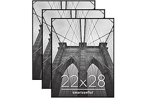 Three-Pack of 22x28 Americanflat Poster Frames in Black