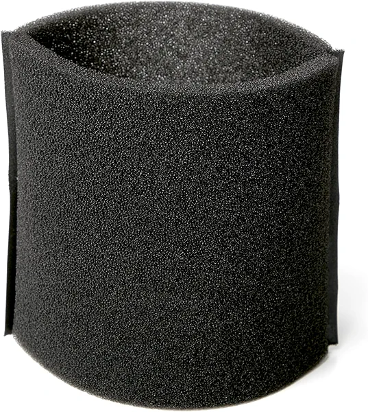 CRAFTSMAN CMXZVBE38765 Foam Sleeve Wet/Dry Vacuum Replacement Shop Vac Filter, Washable and Reusable, Wet Application Filter for Most Shop Vac Branded Shop Vacuums
