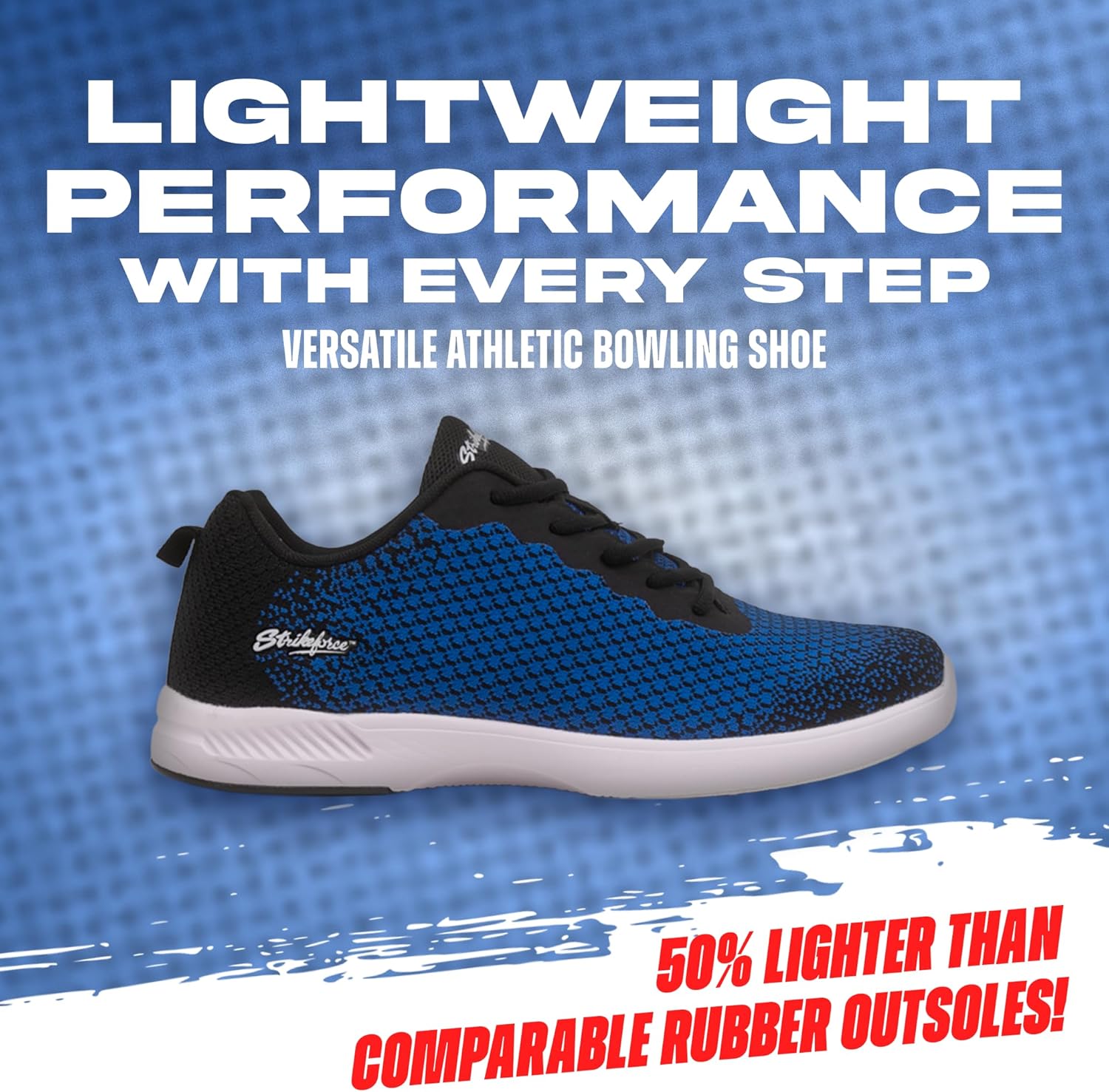 KR Strikeforce Aviator Mens Athletic Bowling Shoes with Fixed Heel and Slide Pads for Right or Left Handed Bowlers
