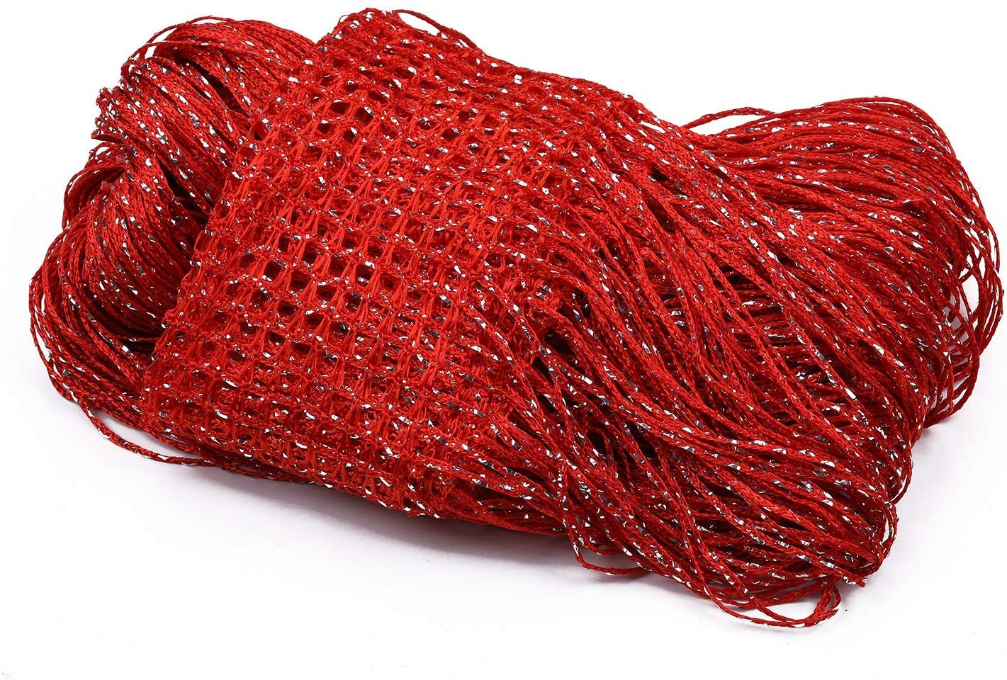 WedDecor Red String Curtains Glitter Fringe Panel Fly Screen Room Divider Tassel Curtain for Doors Doorway, Windows - Image 4