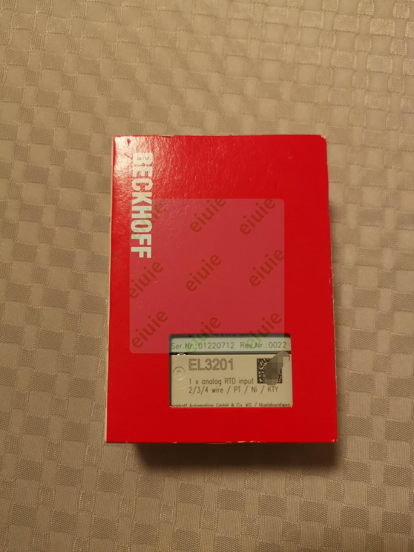 EL3201 Remaining unutilized Spare Parts for Projects