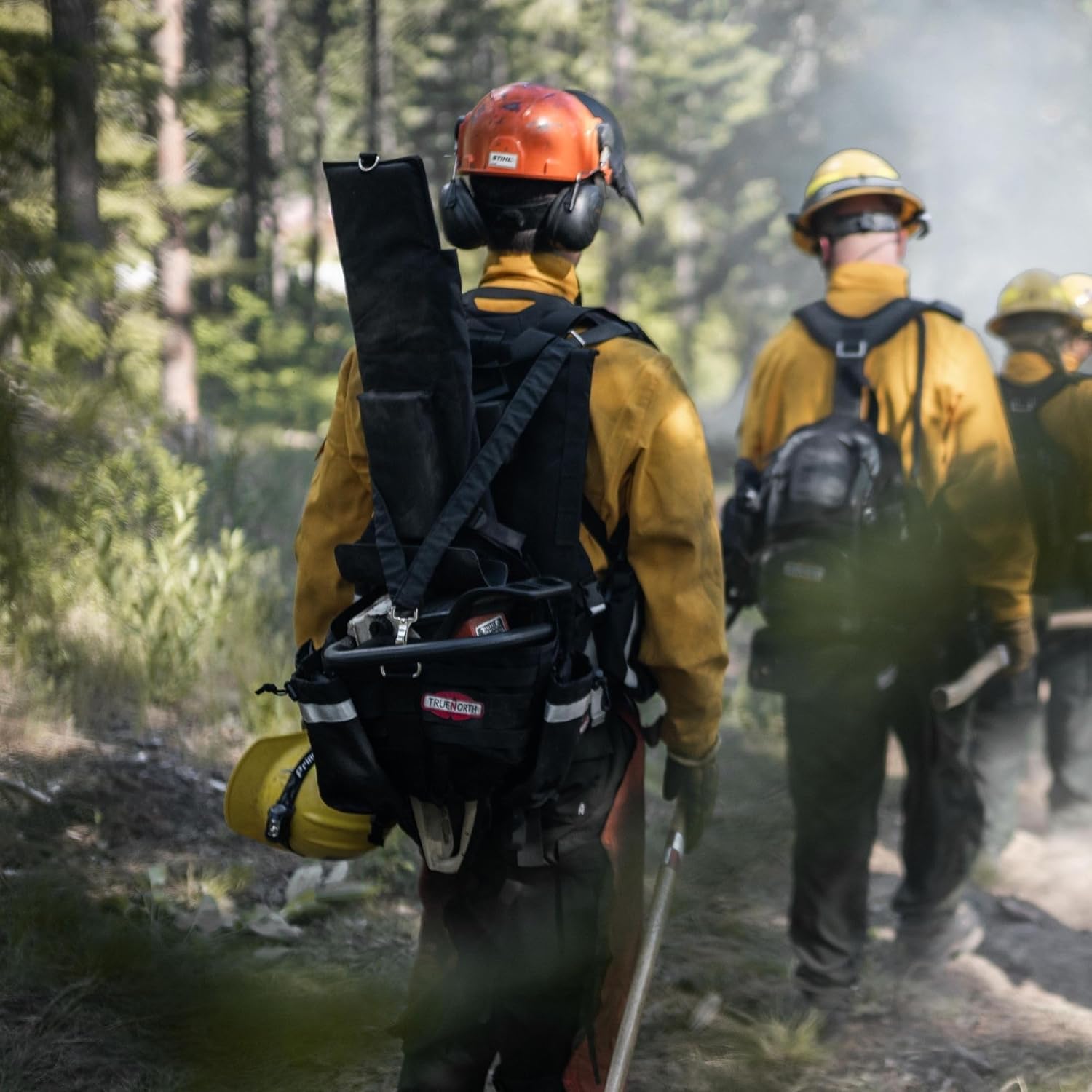 True North Gear Chainsaw Pack Wildland Firefighting Sawyer Crew Modular Pack with Fire Shelter Case