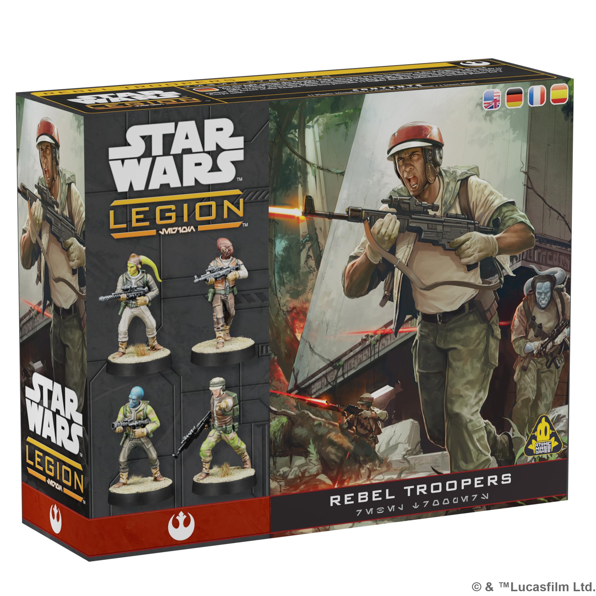 Star Wars : Légion - Rebel Troopers (Resculpt) - Extension D'Unité