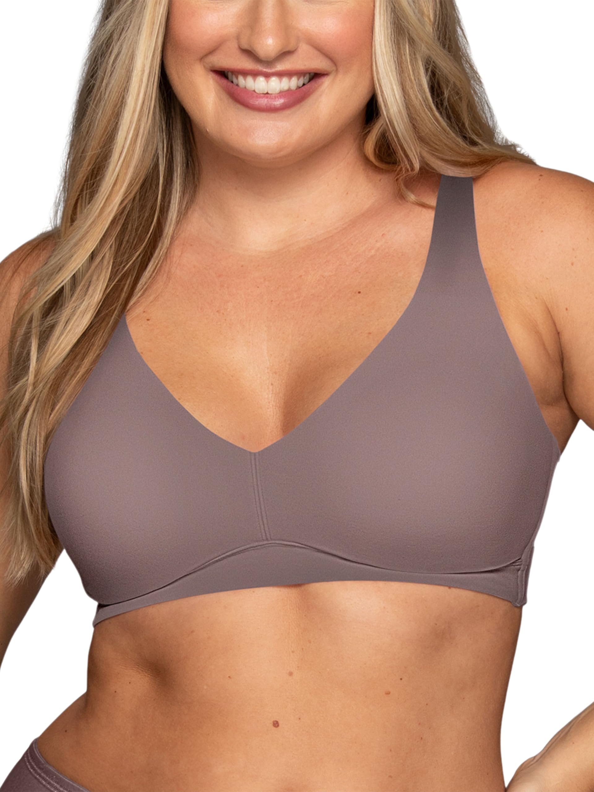 Vanity Fair Women's Beauty Back Smoothing Wireless Bra with Lift, Simple Sizing Available S-3xl
