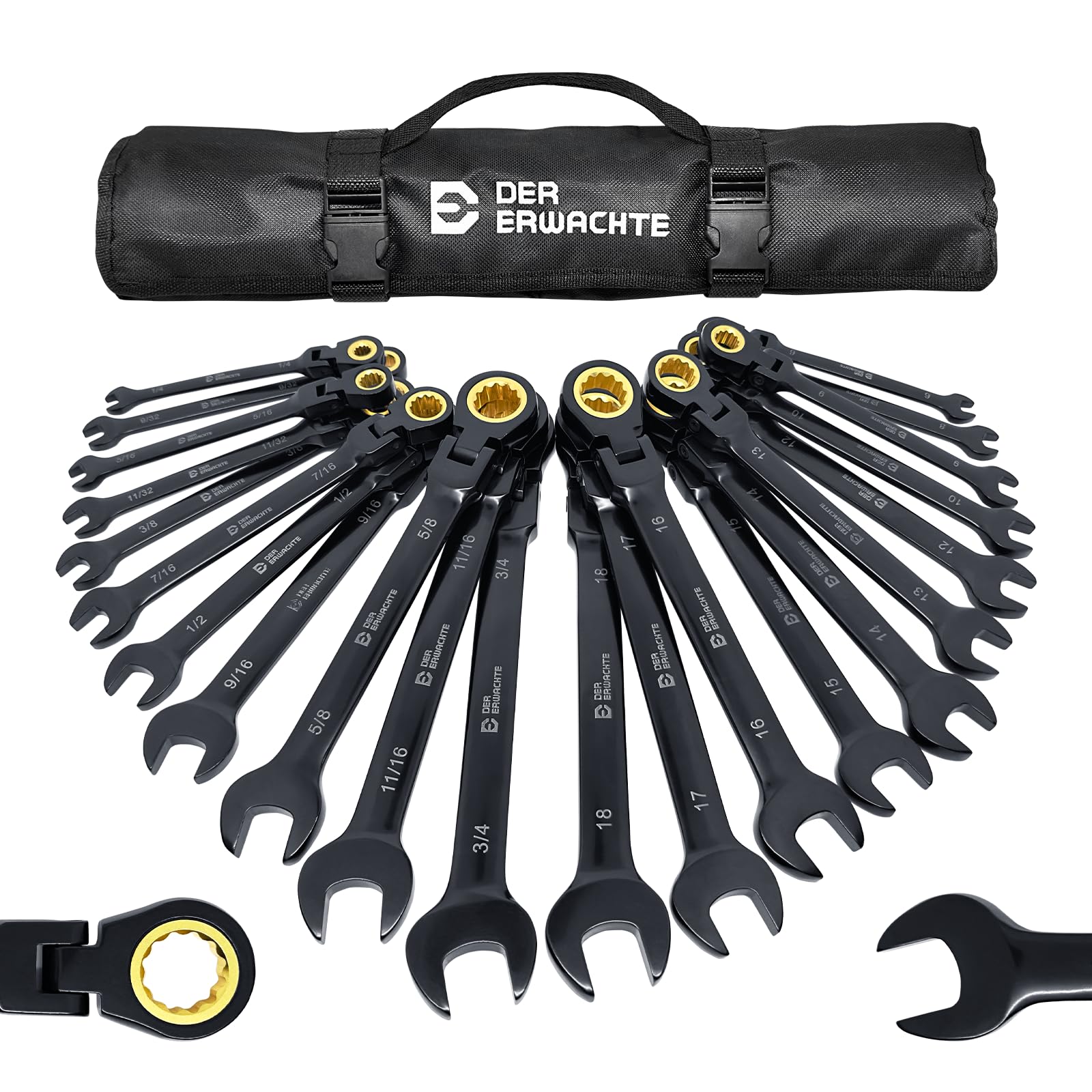 Der Erwachte 6-Piece SAE Wrench Set -9 Der Erwachte 6-Piece SAE Wrench Set -9