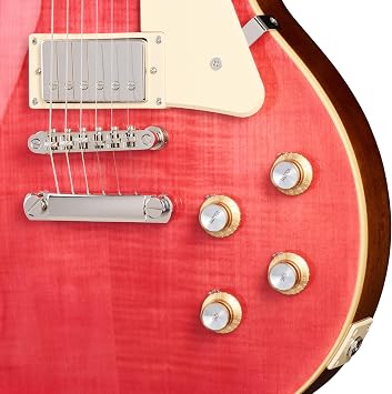 Epiphone Les Paul Standard 60s Fuchsia - Single Cut Electric Guitar