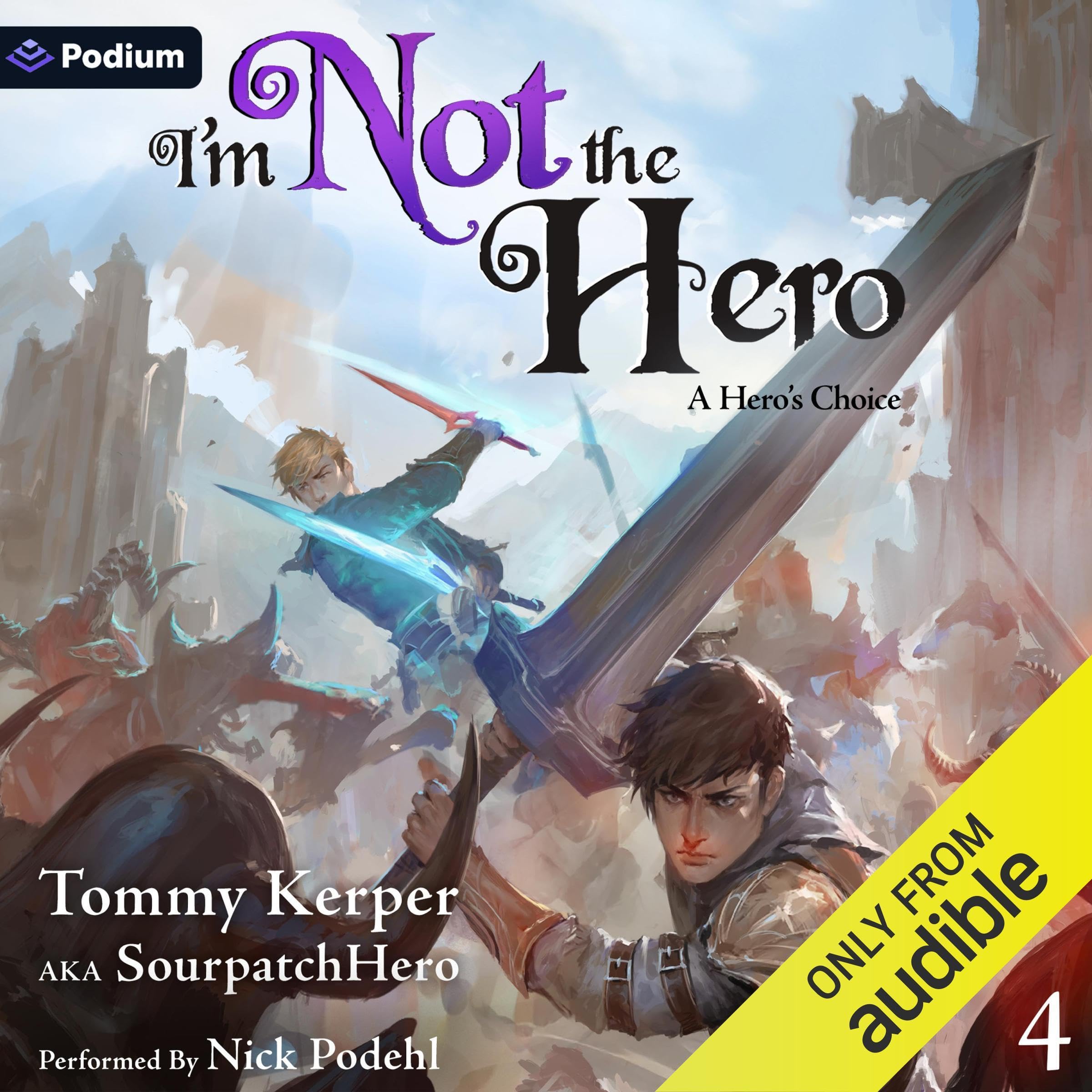 Cover art for A Hero's Choice: An Isekai LitRPG