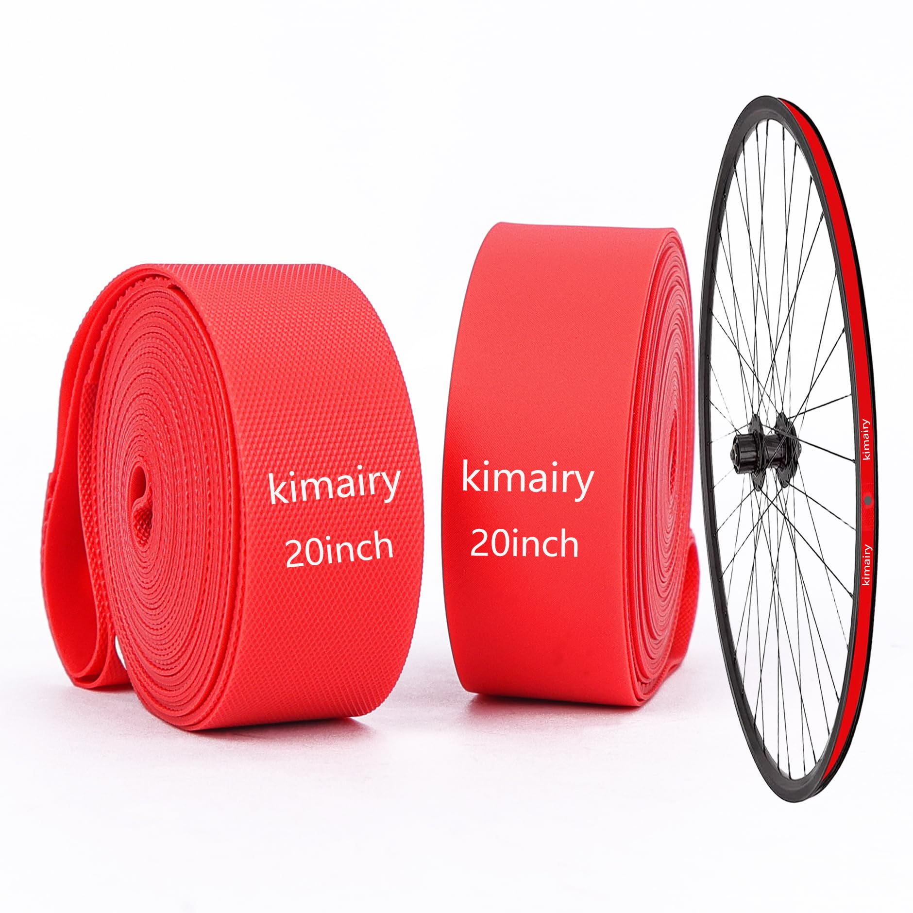 kimairy 2 Pack Bicycle Rim Liner Strip Tape, High-Strength Protective Tape to Prevent Inner Tube Punctures from Spoke Nipples & Rim Holes, Fits Bike Wheels — image 1