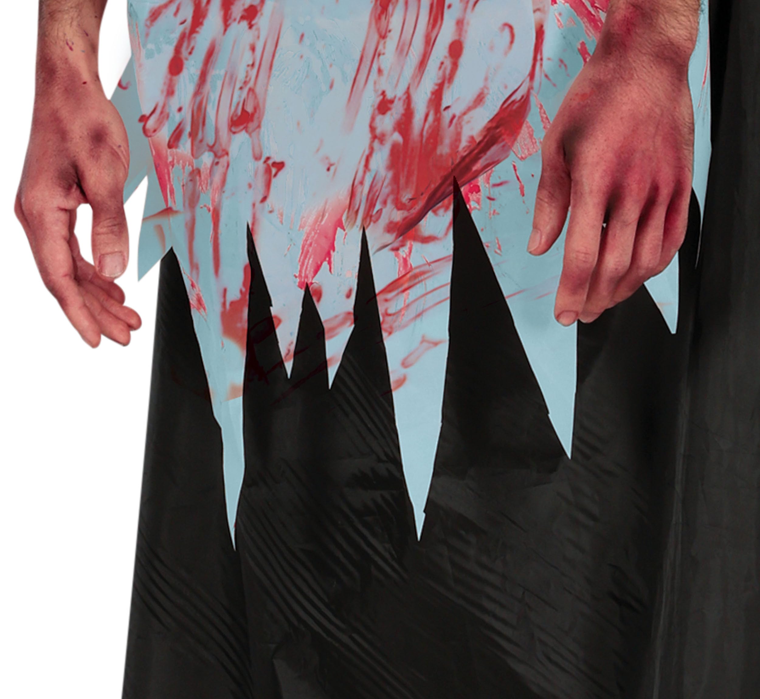 FIESTAS GUIRCA Disfraz Hinchable Llévame a la Tumba para Hombre - Disfraz de Parca llevando un Muerto - Disfraces de Halloween para Hombre Talla Adulto L