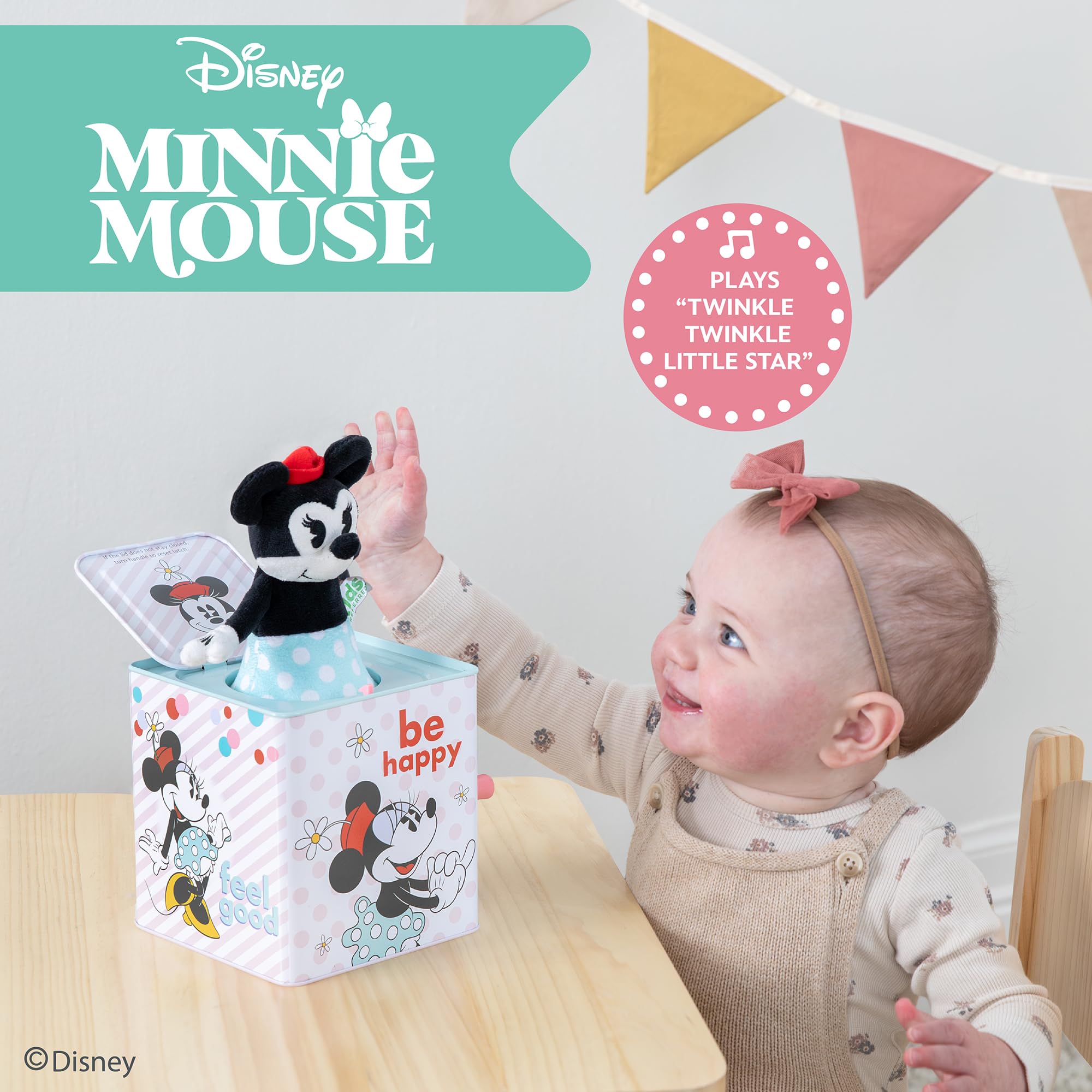 Amazon.com: Kids Preferred Disney Baby Minnie Mouse Toy Jack in