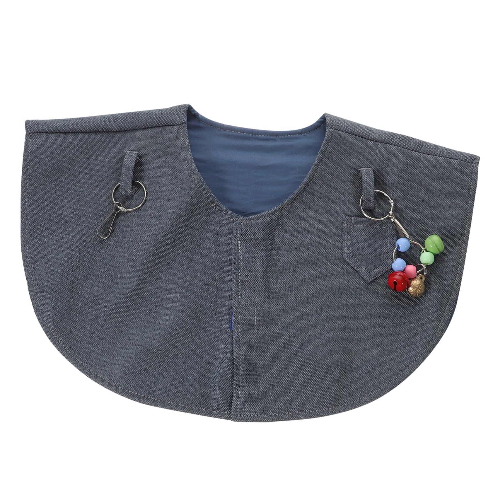 VICASKY 1Pc Parrot Diaper Shoulder Protector Cloth Pad for Training Protection Bright Color Fine Texture for Parakeets Cockatiels