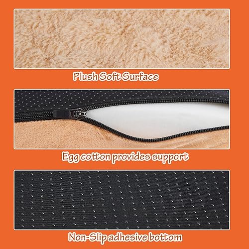 Miniatura 3 de Ownpets Cama ortopédica XL para perro, sofá beige para mascotas para perros extra grandes con lados, refuerzos y funda lavable, cómodo sofá de