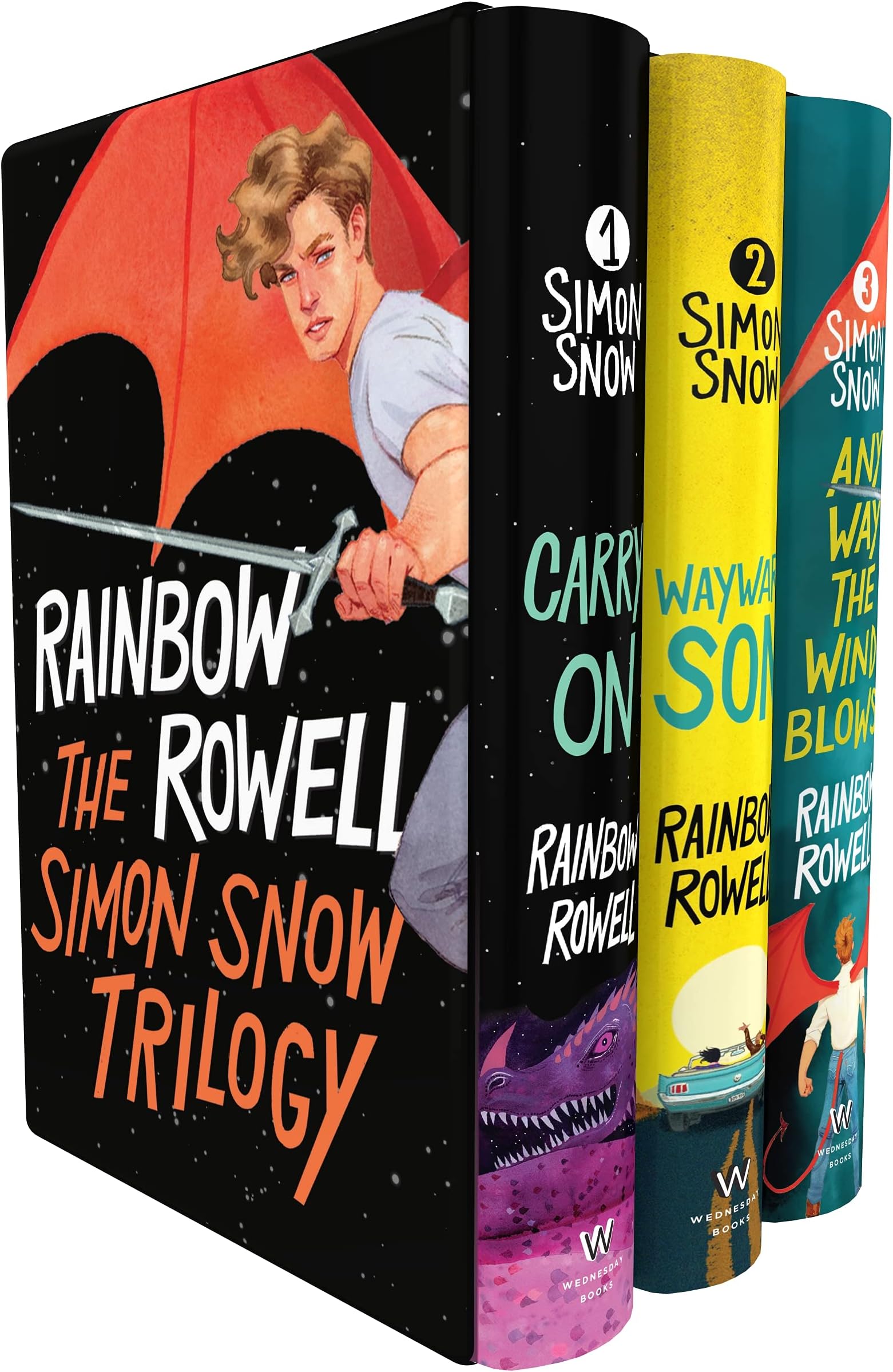 Simon Snow Boxed Set: Wayward Son, Carry On, Any Way the Wind Blows (Simon Snow Trilogy)
