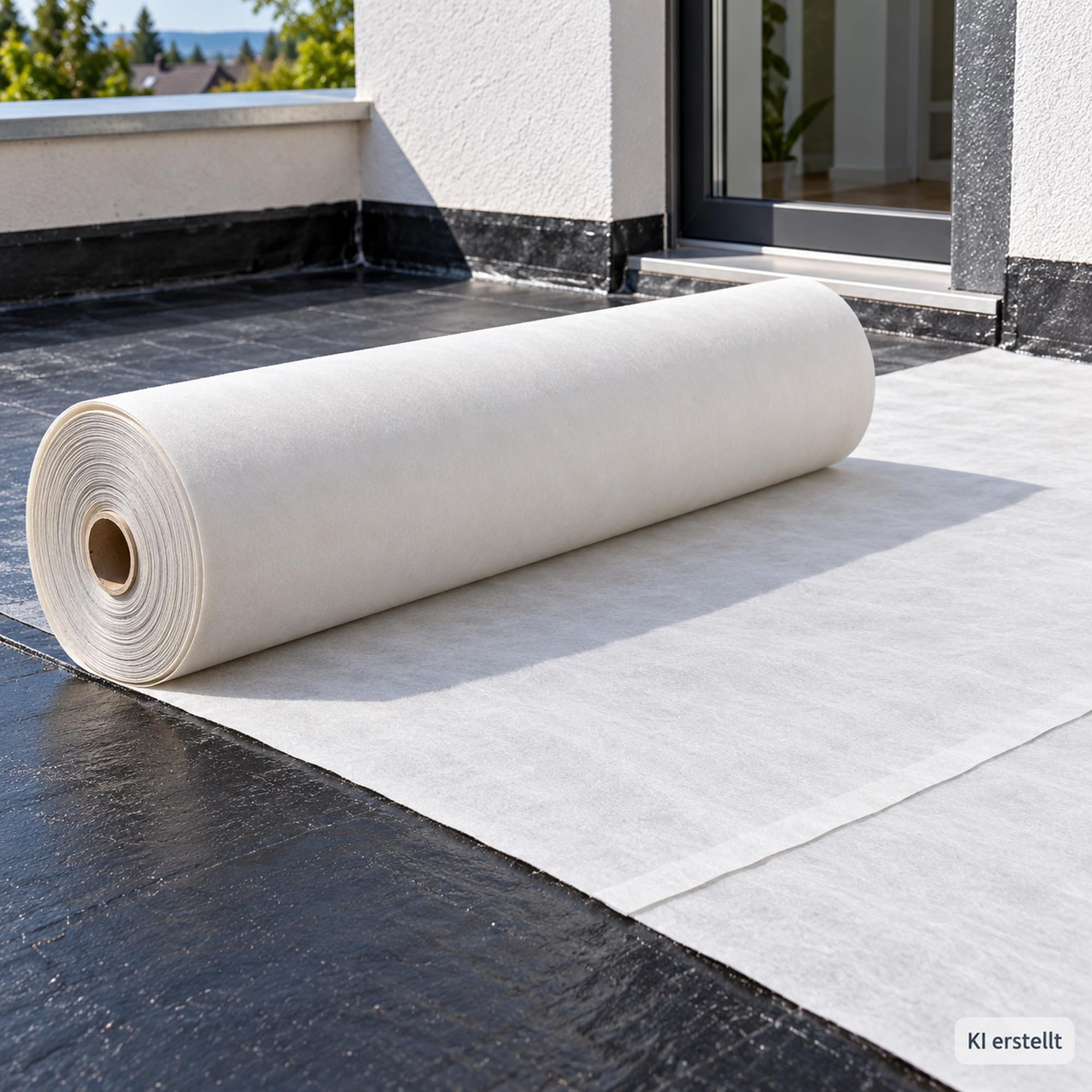 Aquagart 125 m de vellón protector de 300 g/m² de tela geotextil de drenaje