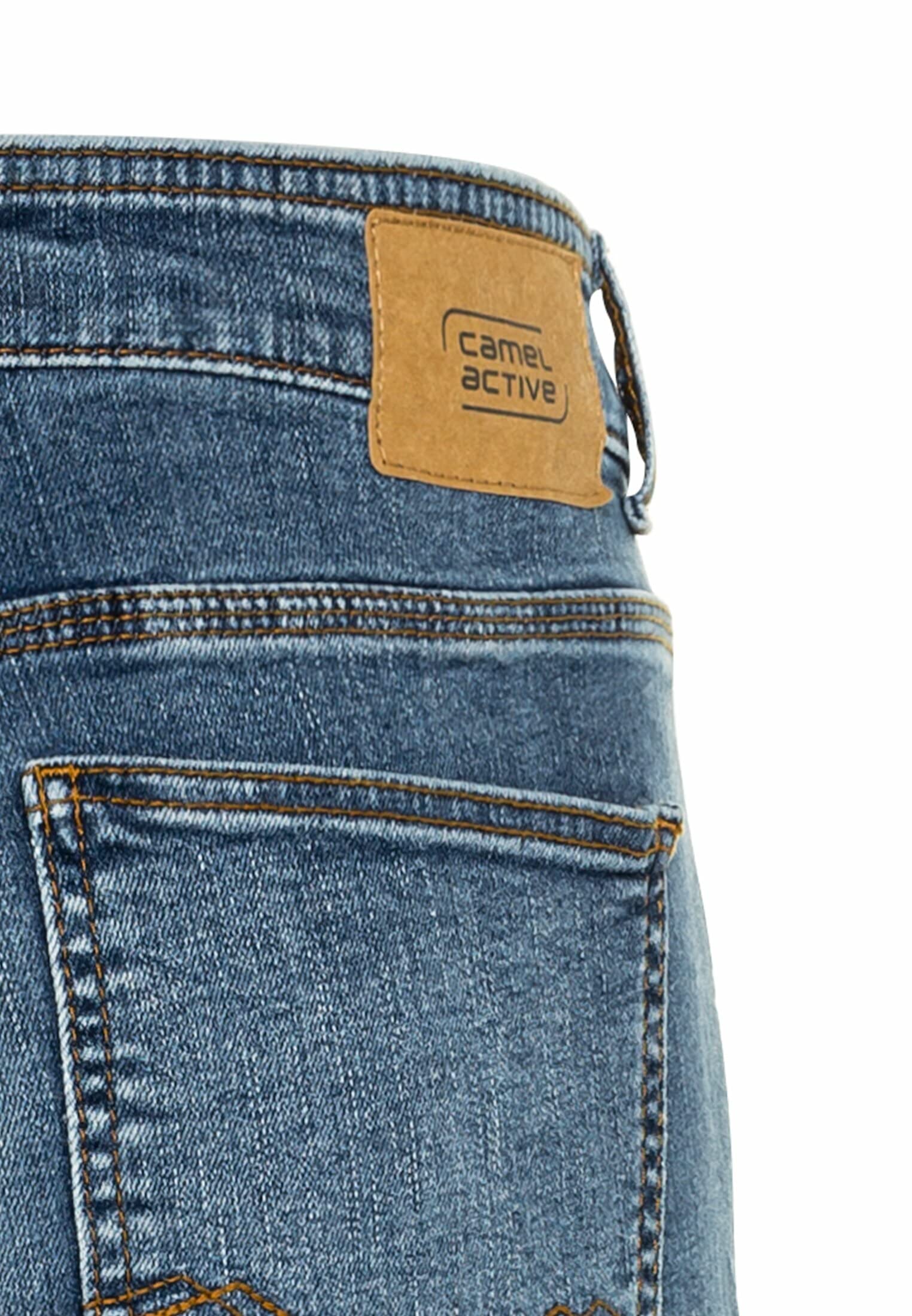 camel active Jeansy o luźnym kroju Woodstock Stretch - spodnie jeansowe Mężczyźni