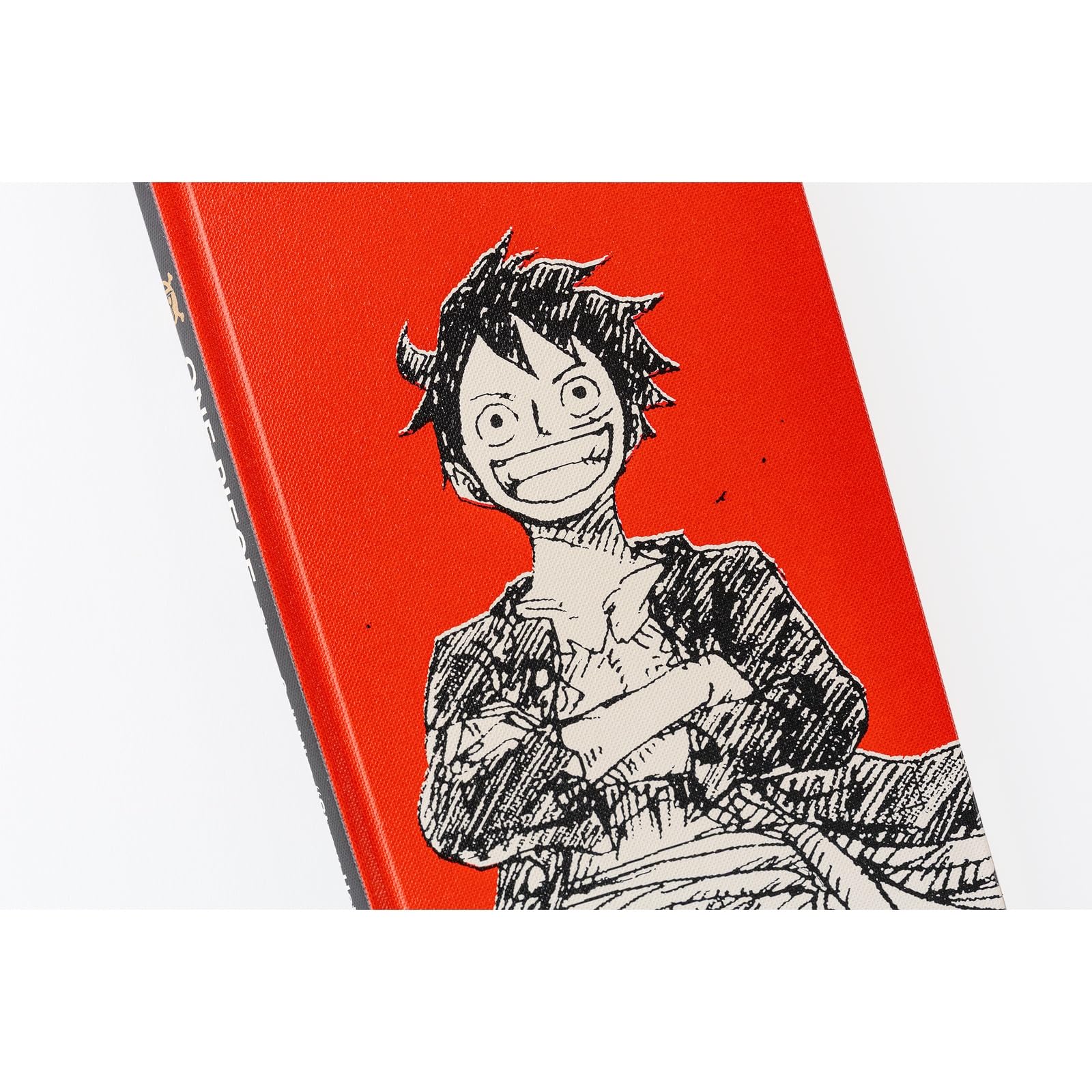 Hobonichi Techo 2026 Spring Weeks – magazynek ONE PIECE: Straw Hat Luffy (czerwony) (japoński, wysoki i cienki, kwietniowy start)