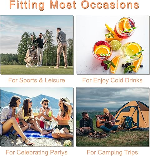 Miniatura 6 de uxcell 4 popotes de metal reutilizables, de 3.7 a 9.1 pulgadas, pajitas telescópicas portátiles de acero inoxidable con estuche redondo redondo y