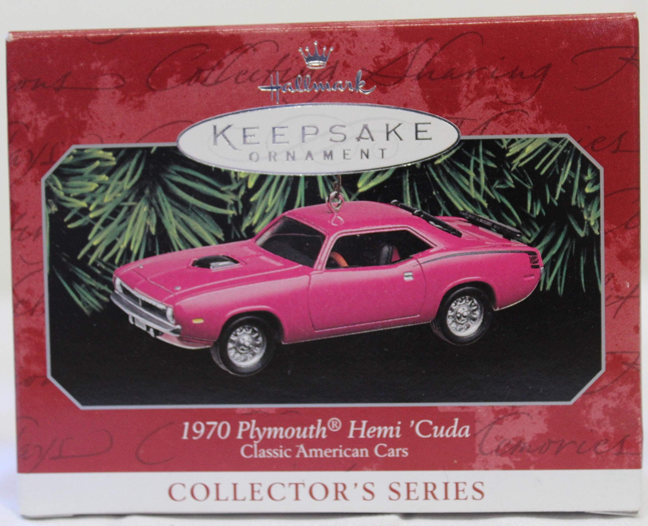 Keepsake 1970 Plymouth Hemi 'Cuda 1998 Christmas Ornament