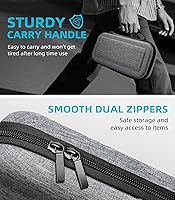 Vista 41 de TiMOVO Carrying Case for Nintendo Switch 2 (2025), Large Capacity Protective Hard Shell Portable Travel Case Pouch for Switch 2, with 10 Game Card