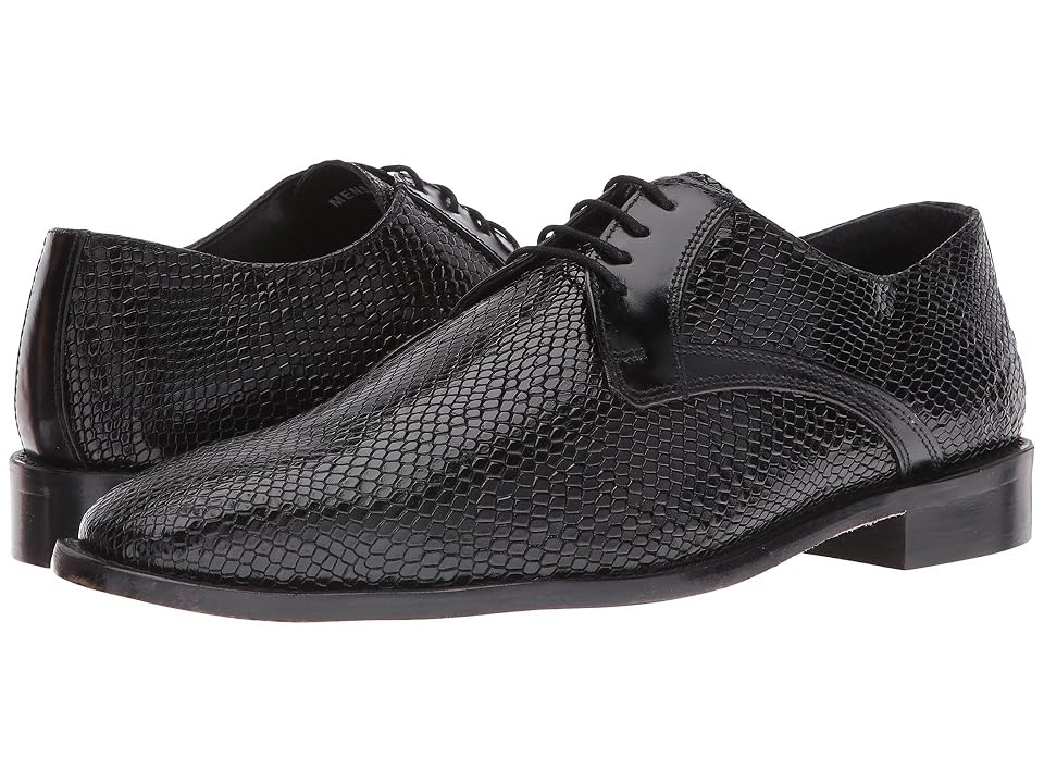 

Stacy Adams Rinaldi Leather Sole Plain Toe Oxford (Black) Men's Plain Toe Shoes