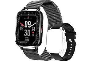 Fox Hawk Smart Watch for Men and Women: Make and Answer Calls on the Go