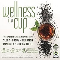 Vista 2 de Davidson's Organics, Moringa jengibre limón, té de hojas sueltas, bolsa de 16 onzas