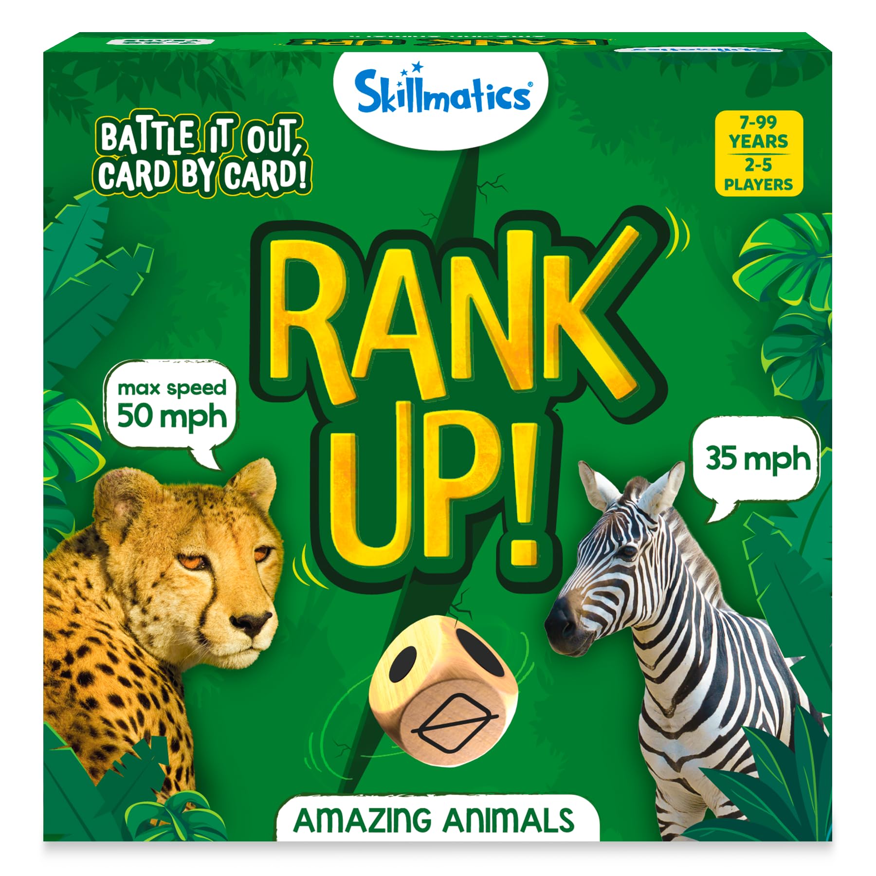 Skillmatics Trump Card Game - Rank Up Animals, Fun & Fast-paced Game of Memory, Perfect for Family Game Night, Gifts for Ages 7 Years and Up (B0C58PX93G) Amazon Price History, Amazon Price Tracker