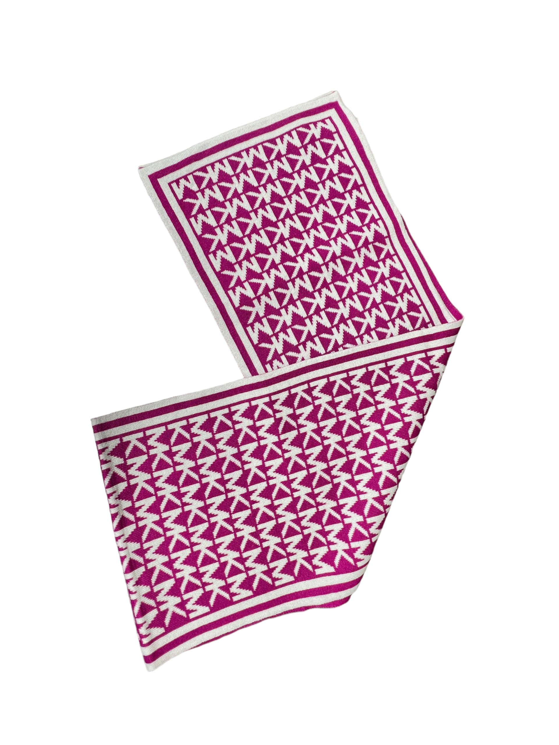 Michael KorsWomen`s Metallic Logo Jacquard Scarf (F(539008c-601)/S)