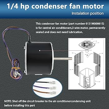 Panasonic - マーシー Y7S859C502ANL Condenser Fan Motor Broad Ocean 0131M00969 1
