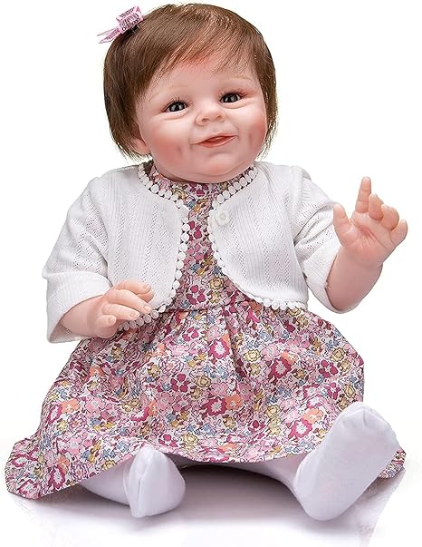 Amazon Co Jp 生まれ変わった22インチ生まれ変わった赤ちゃんシャヤ笑顔かわいい赤ちゃん女の子人形リアルなソフトタッチかわいい幼児の女の子 おもちゃ Amazon Co Jp 生まれ変わった22インチ生まれ変わった赤ちゃんシャヤ笑顔かわいい赤ちゃん女の子人形リアルなソフトタッチかわいい幼児の女の子 おもちゃ