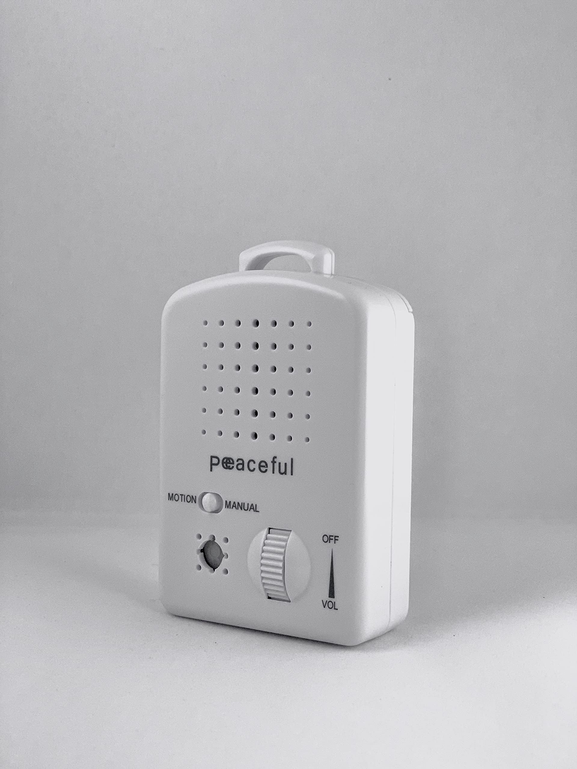 Amazon.com: Peaceful - World's First Bathroom Noise Machine : Health ...