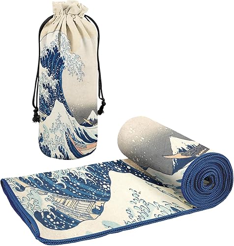 Miniatura 3 de Toalla de playa grande de microfibra de gran tamaño, 40 x 63 pulgadas, sin arena, de secado rápido, ultrasuave, ideal para viajes, piscina y