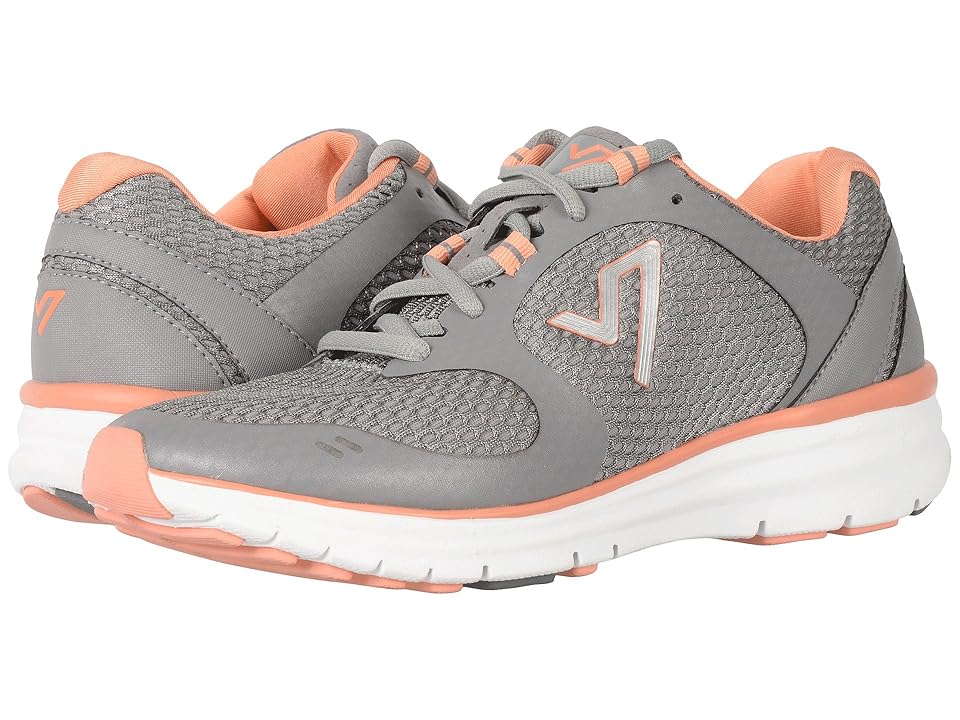 

VIONIC Elation 1 (Grey/Coral) Women's Slip on Shoes