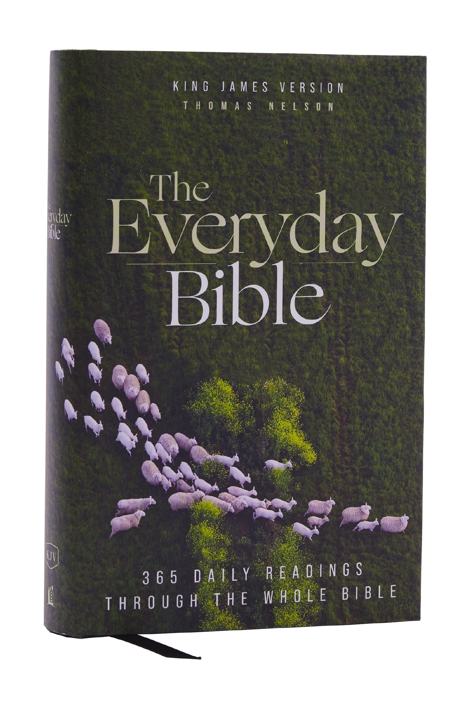 KJV, The Everyday Bible, Hardcover, Red Letter, Comfort Print, Hardback,