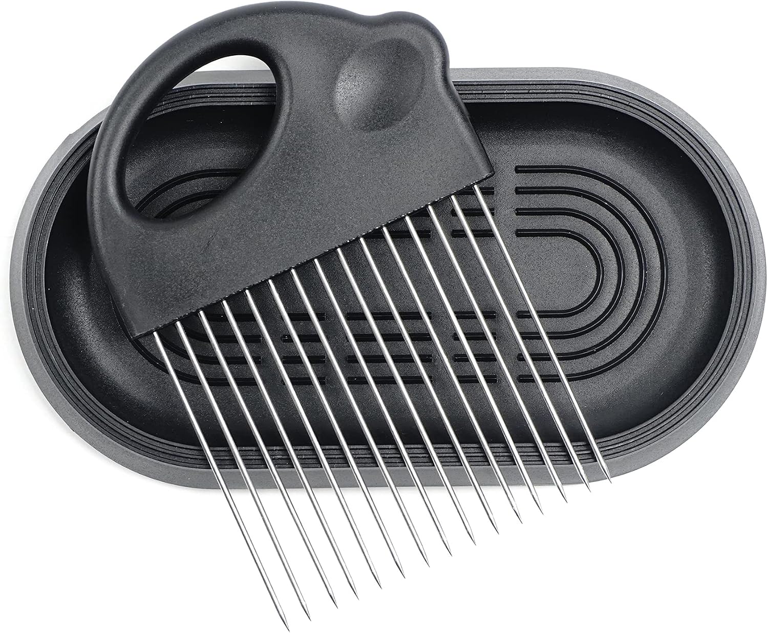 RSVP International Hasselback Potato Guide, One size, Black