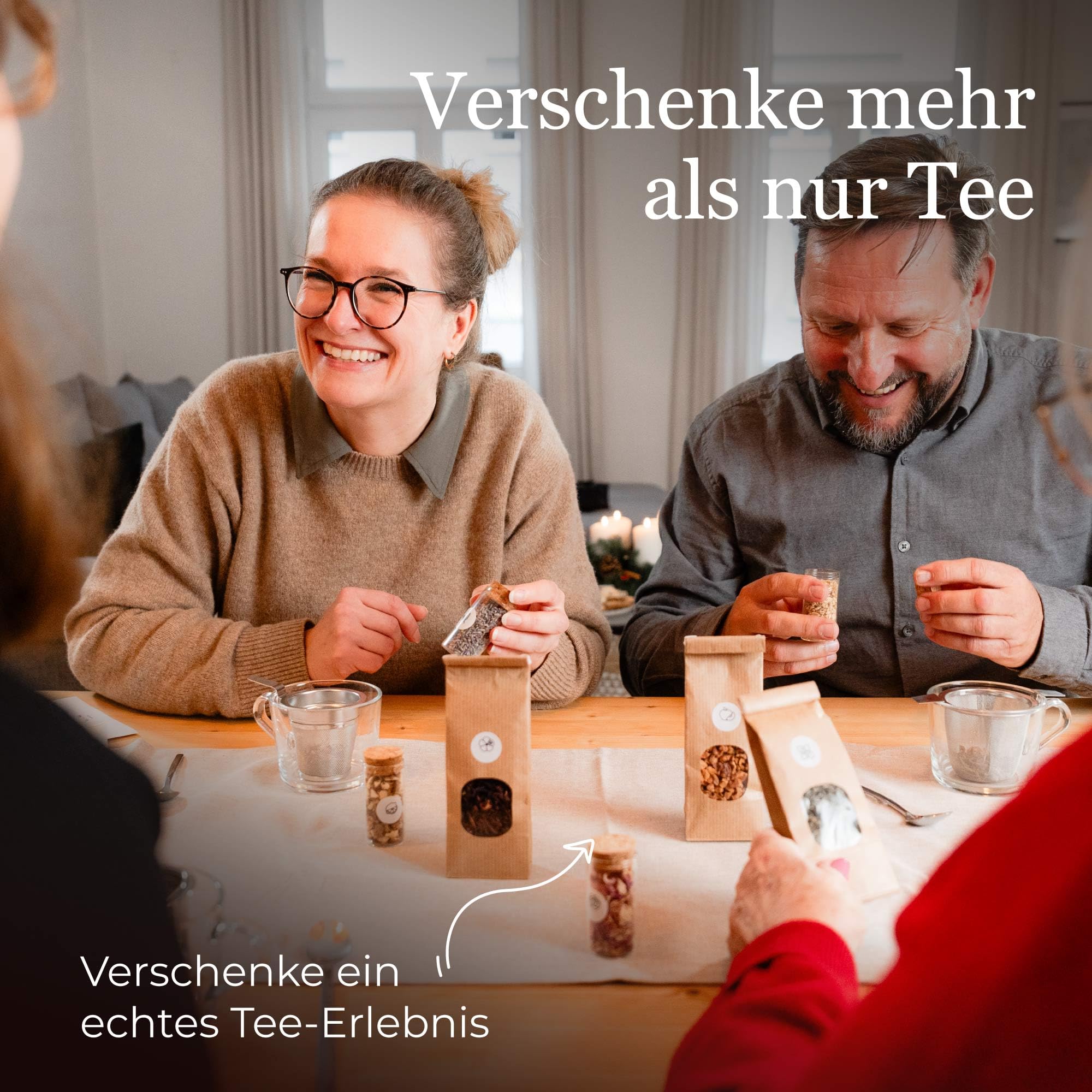 Tee Selber Mischen Set Geschenk mit Matetee - BIO Mate Tee Geschenkset mit 6 leckeren Tee-Sorten zum DIY Teemischung Selber Machen