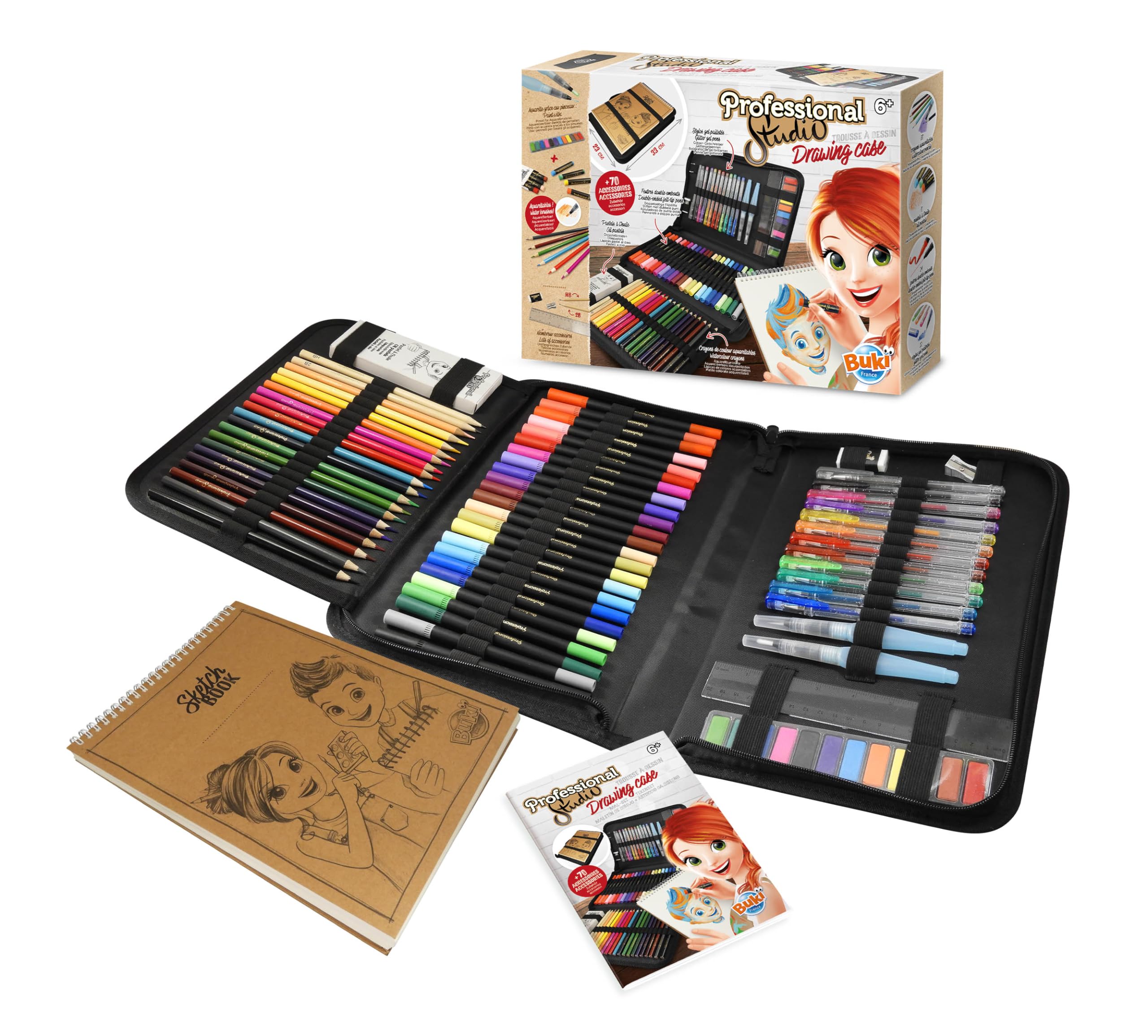 Buki - Professional Studio Astuccio da Disegno, 5436
