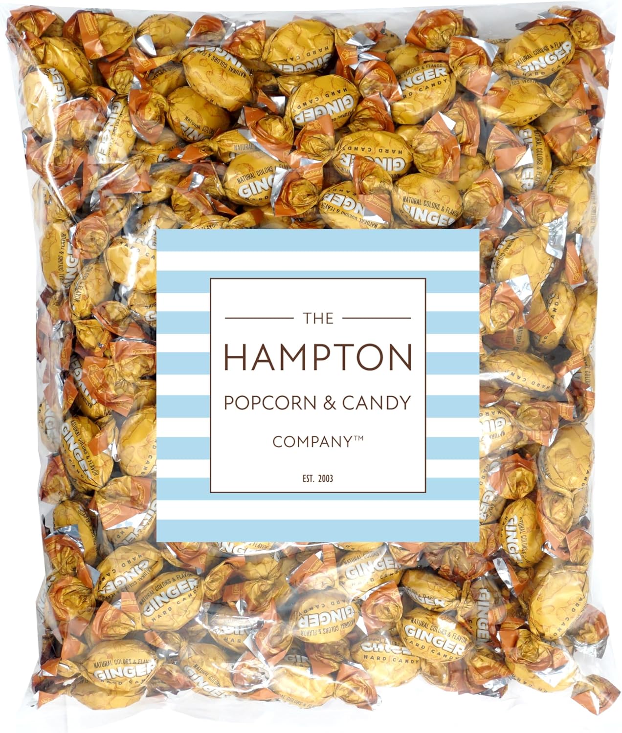 Ginr Candy, 2 Pound Bulk Candy, Hard Ginr Candy For Nausea Relief And