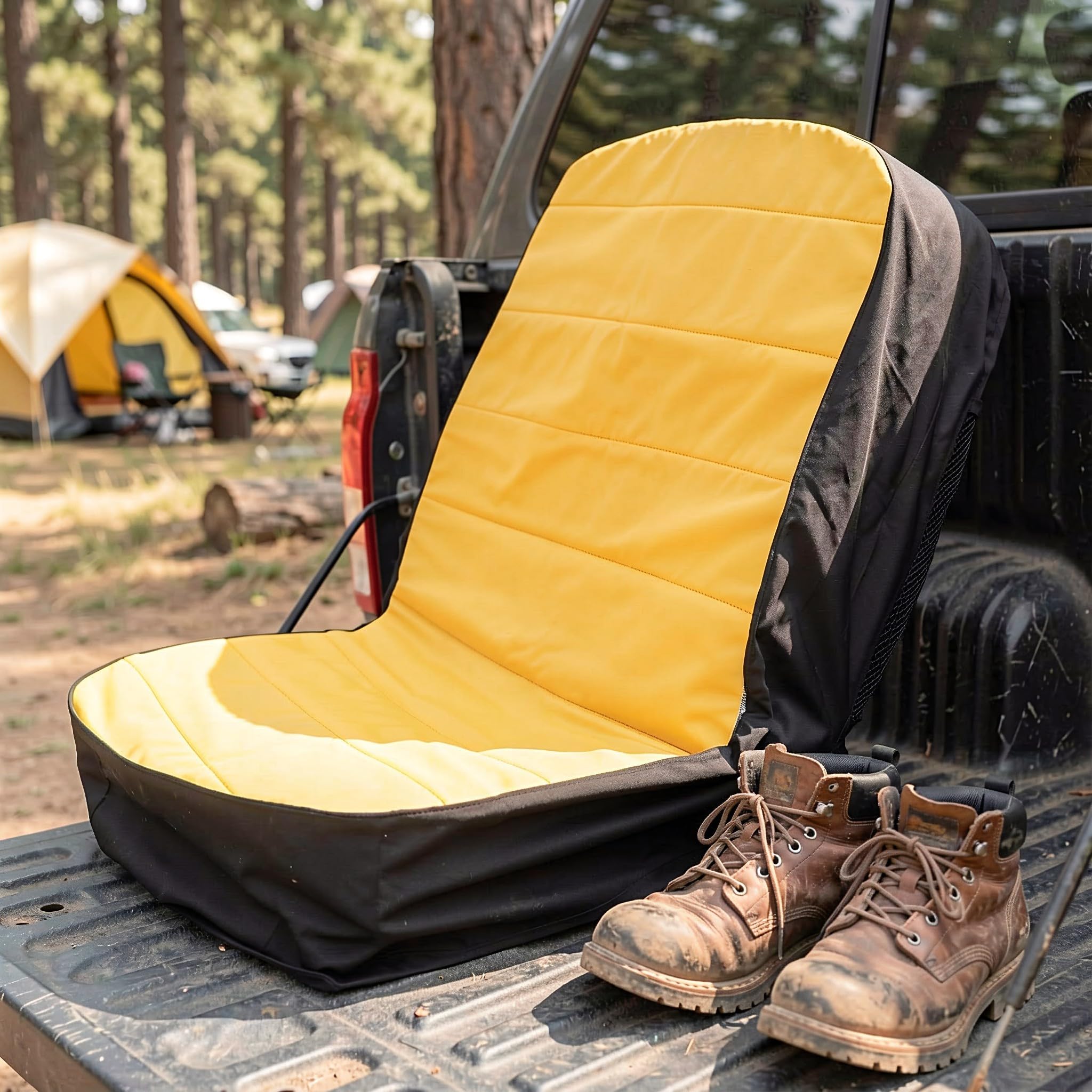 2 Piezas Funda Protectora para Asiento de Cortacésped de 15 Pulgadas,