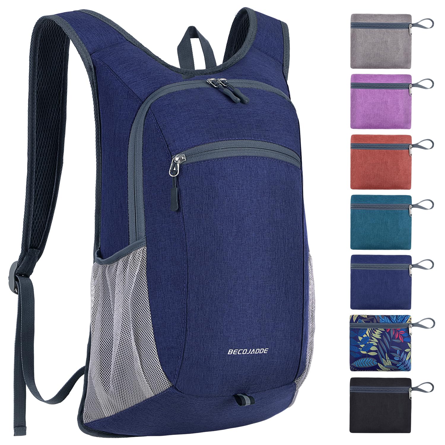 Long Keeper Faltbarer Rucksack 15 Liter – Ultraleicht, Wasserabweisend Für Sport & Reisen