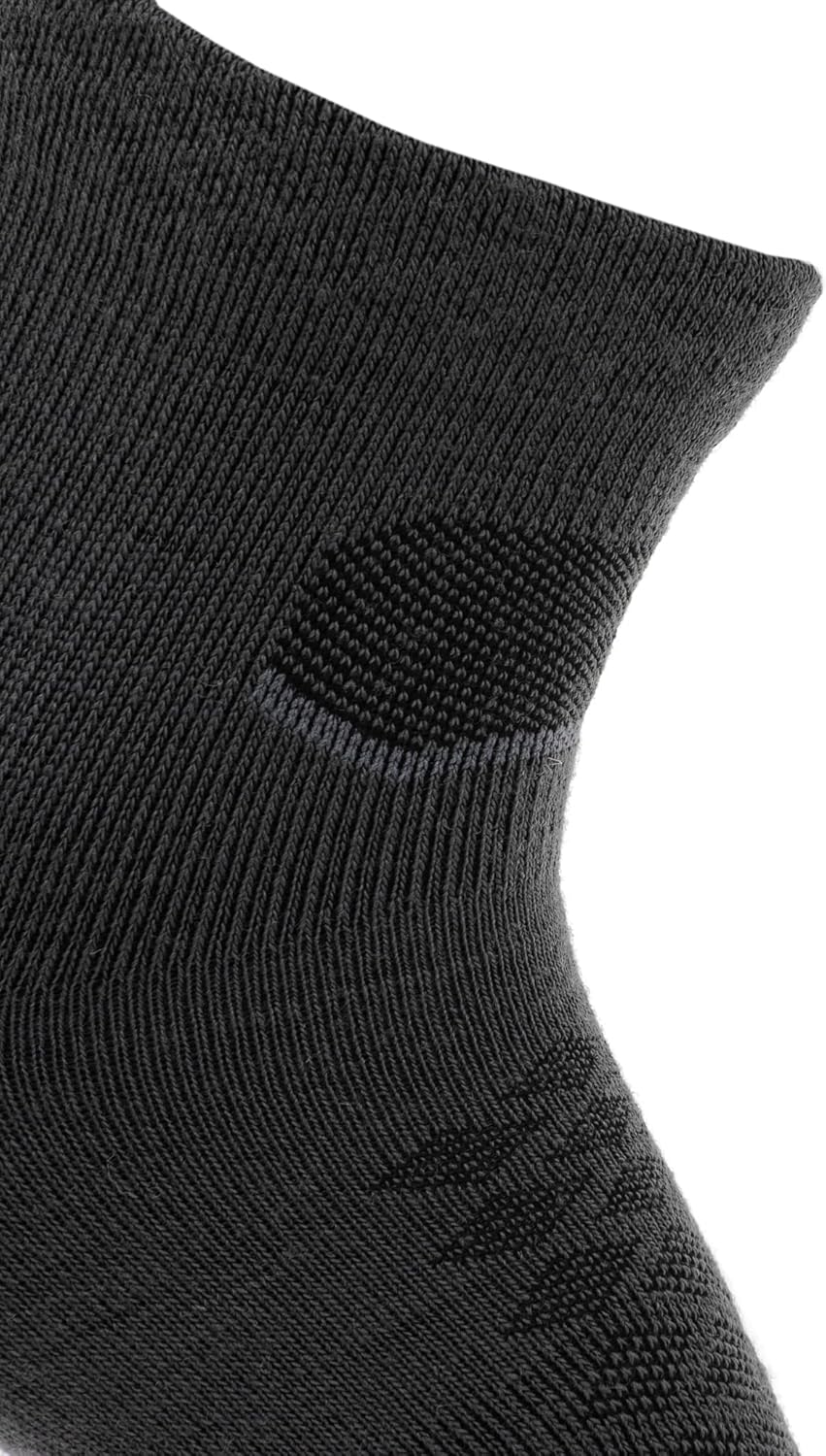 GRIP6 Wool Micro-Crew Socks: Lightweight Wool Socks for Hiking, All Day Comfort - Wicking Crew Socks for Men and Women