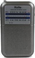 Vista 6 de Kaito KA200S Pocket AM/FM Radio, Gray