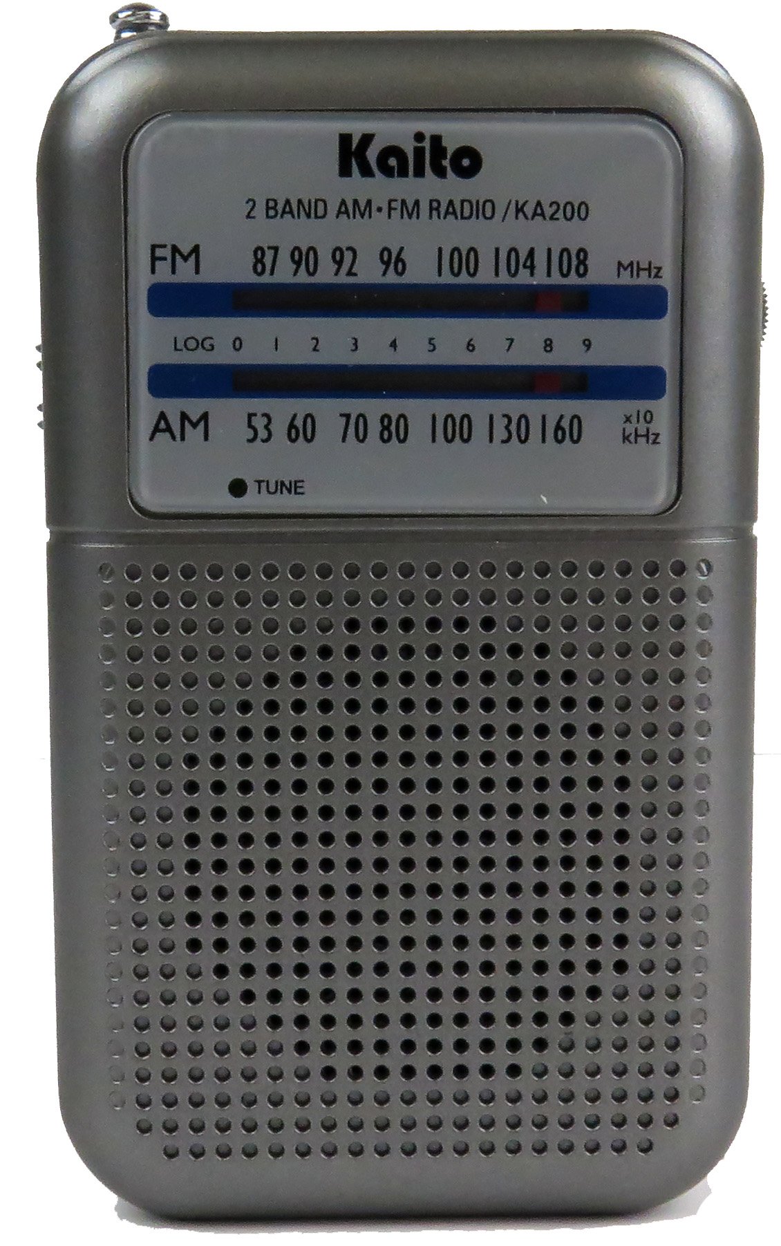Kaito KA200S - Radio AM/FM, color gris