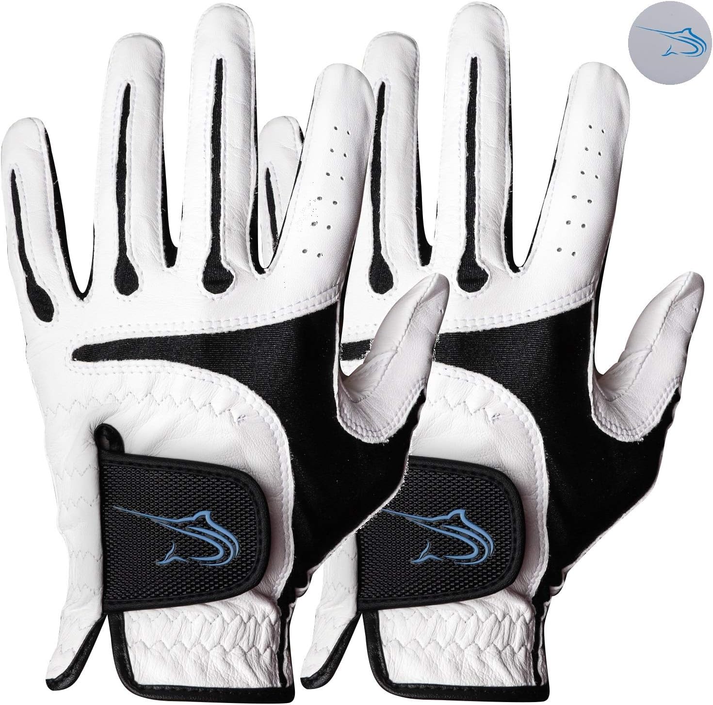 Swordfish Golf Gloves (2 Pack) - Durable Design, Premium Cabretta Leather