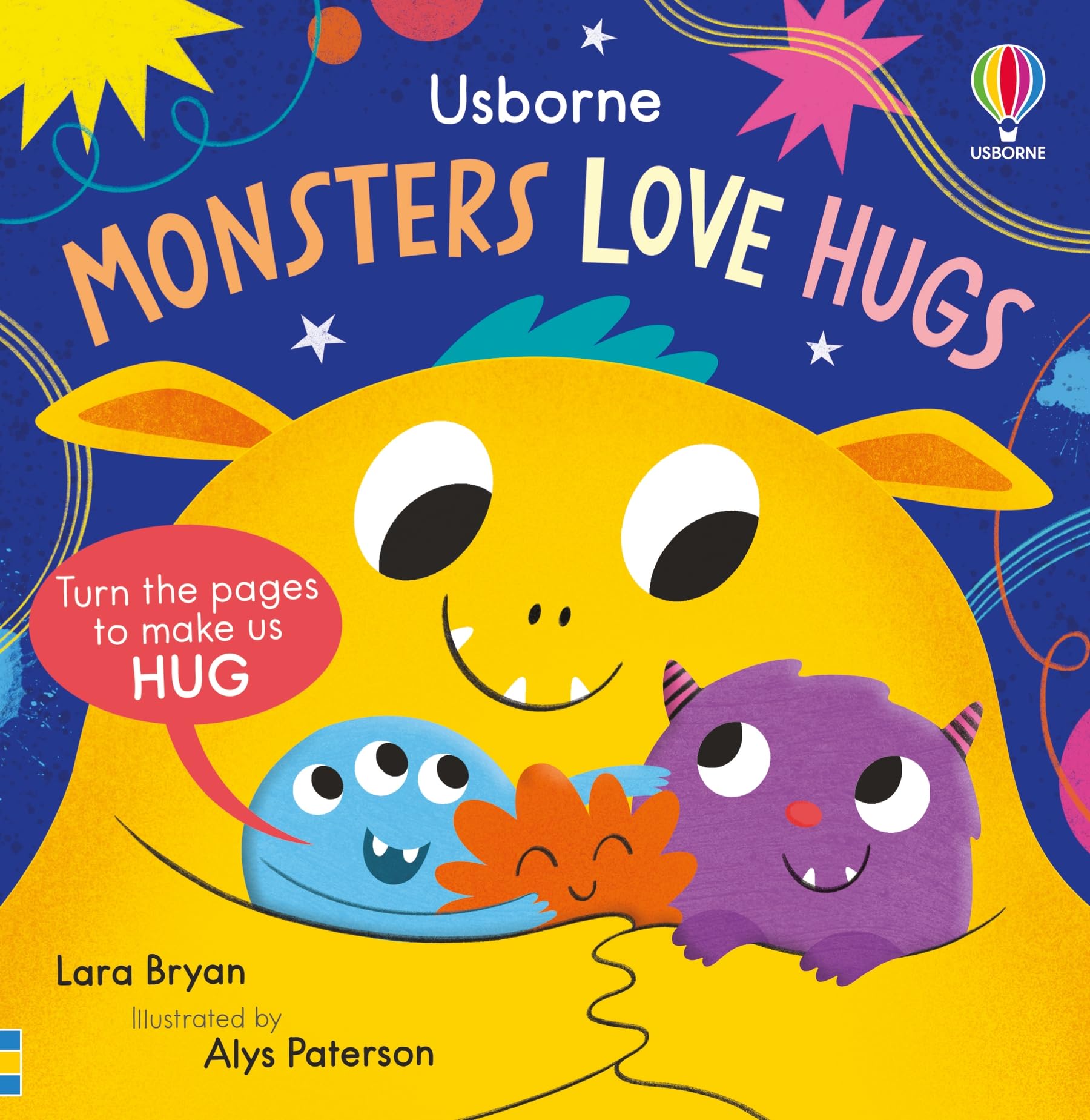 Monsters Love Hugs (Usborne Huggy Books)