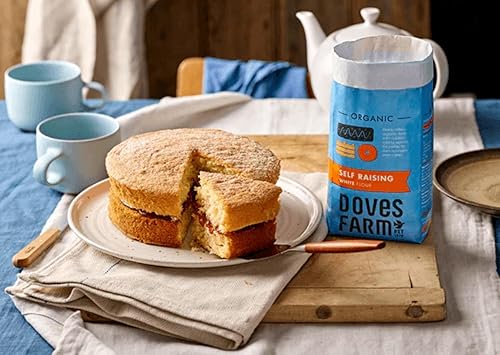 Miniatura 2 de Doves Farm Harina blanca autocriante sin gluten de 2.2 lbs