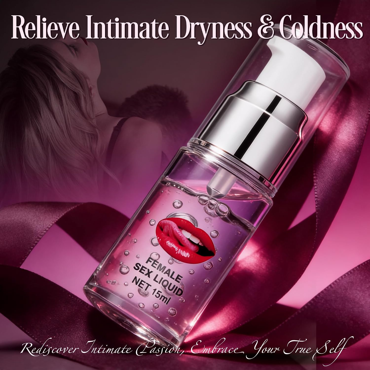 Fast Orgasmic Gel, Female Pleasure Arousal Gel, Heightens Awareness & Deepens Connection, Silky Smooth, Gentle Formula for New & Long-Term Couples